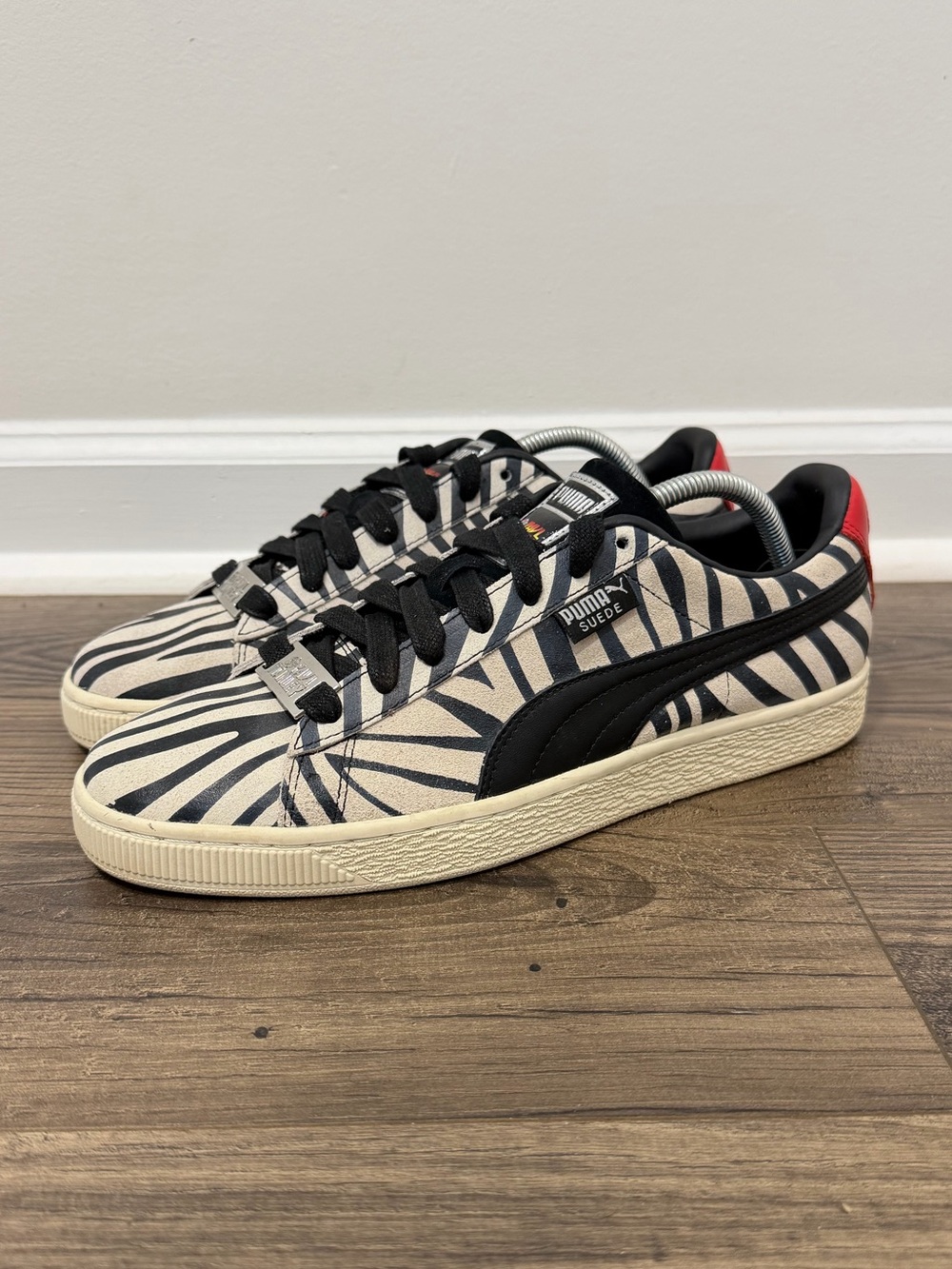 PUMA x Paul Stanley Suede Classic KISS Zebra Men’s 10.5 Rare 366288-01 2018
